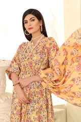 D 5 - Digital Printed Linen 3PC