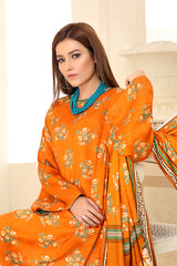 D 9 - Digital Printed Linen 3PC