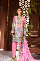 Advel - Digital Printed & Embroidered Lawn Unstitch