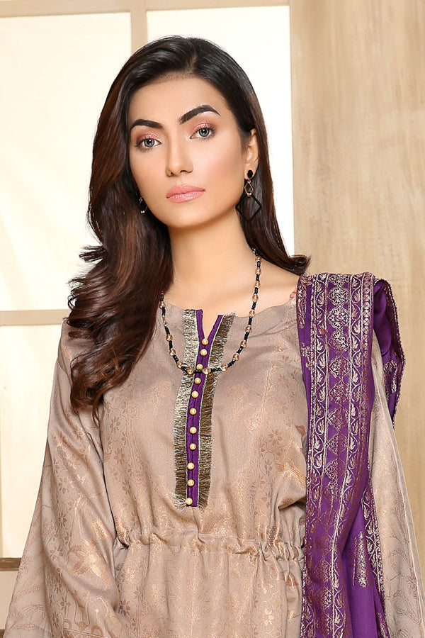 Di Serria - Winter Jacquard 2 Piece Unstitch