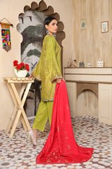 Emerald - Winter Jacquard 2 Piece Unstitch