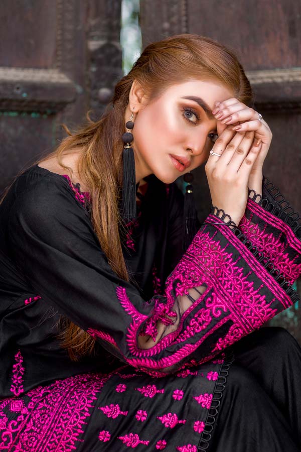 Amazonite - Embroidered Lawn 2PC Unstitched