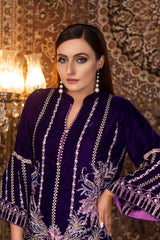 Bembeyaz - Embroidered Velvet (2 Piece)