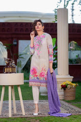SCARLET SAGE – DIGITAL PRINTED LAWN 3 piece (UNSTITCH)