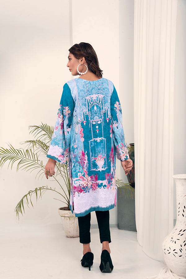 Assemb - Embroidered Khaddar Unstitch Kurti