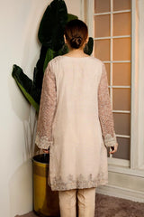 Bizarre - Hand Embellished Embroidered Organza Shirt
