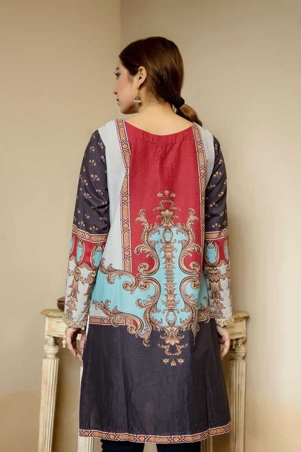 1 Piece – Embroidered Lawn