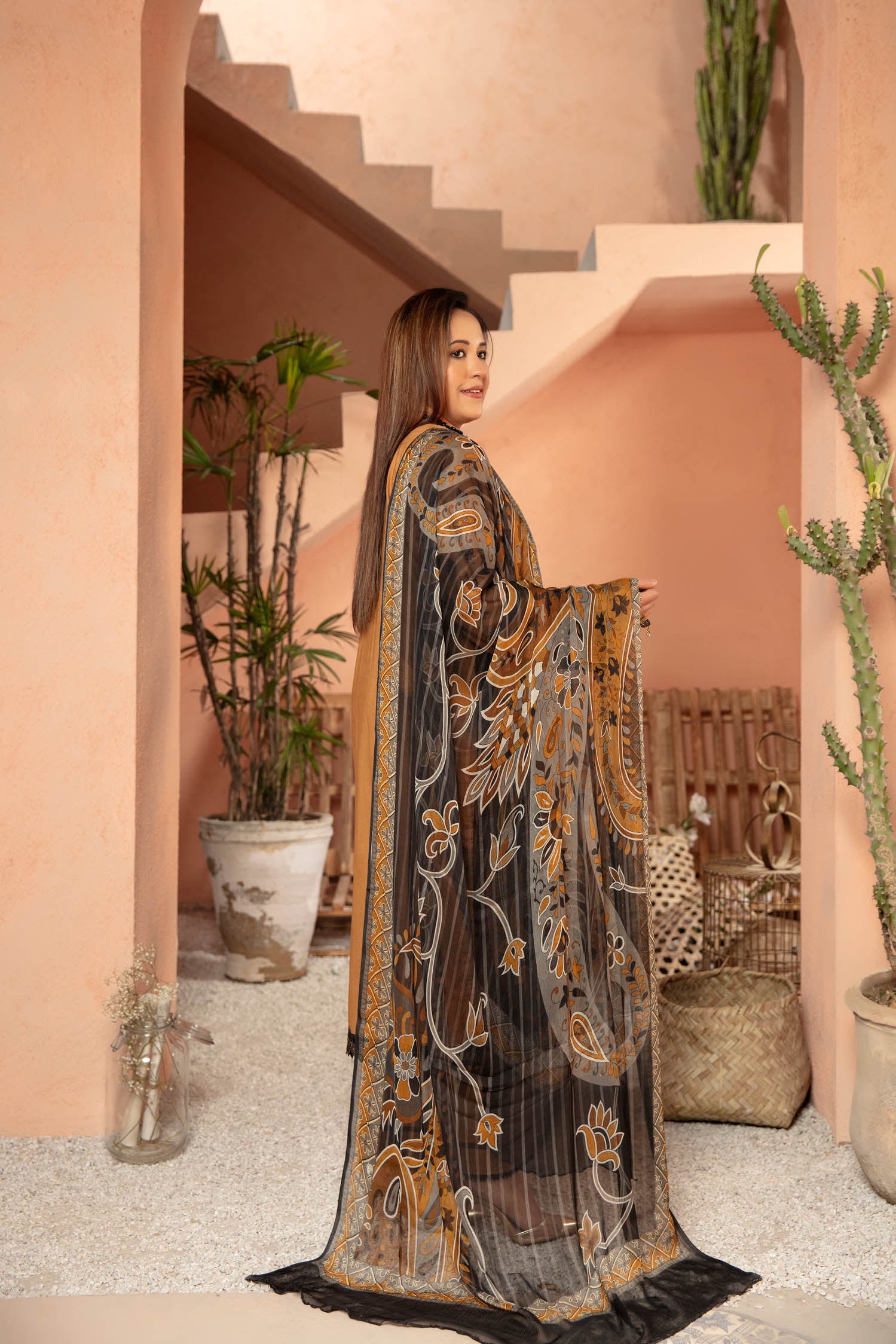 Tussock - Embroidered Lawn Stitched 3PC