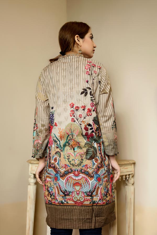 1 Piece – Embroidered Lawn