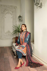 Wist - Digital Printed & Embroidered Lawn 3 piece