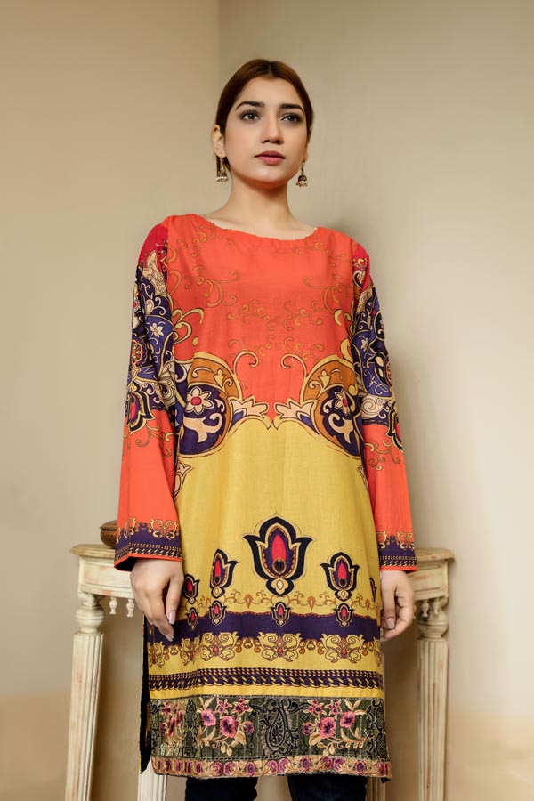 1 Piece – Embroidered Lawn