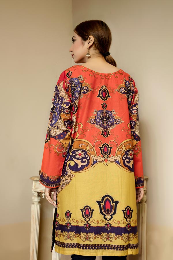 1 Piece – Embroidered Lawn