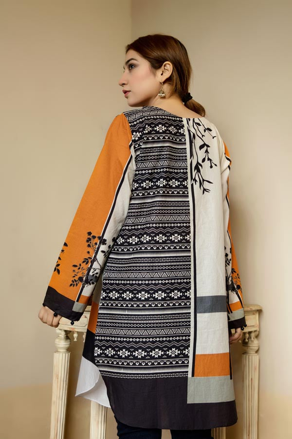 Amaranth - Stitched Lawn Kurti