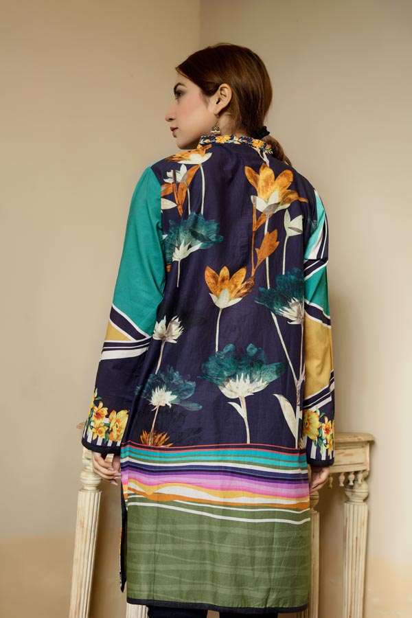 1 Piece – Embroidered Lawn