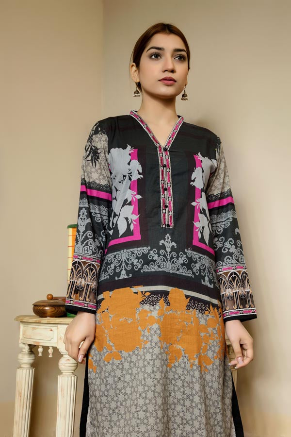 Bentley - Stitched Lawn Kurti