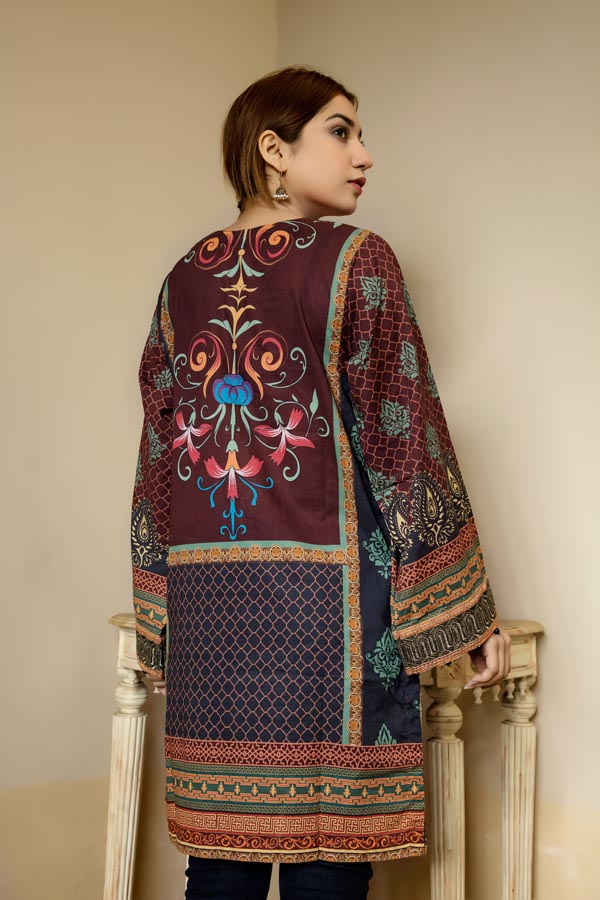 1 Piece – Embroidered Lawn