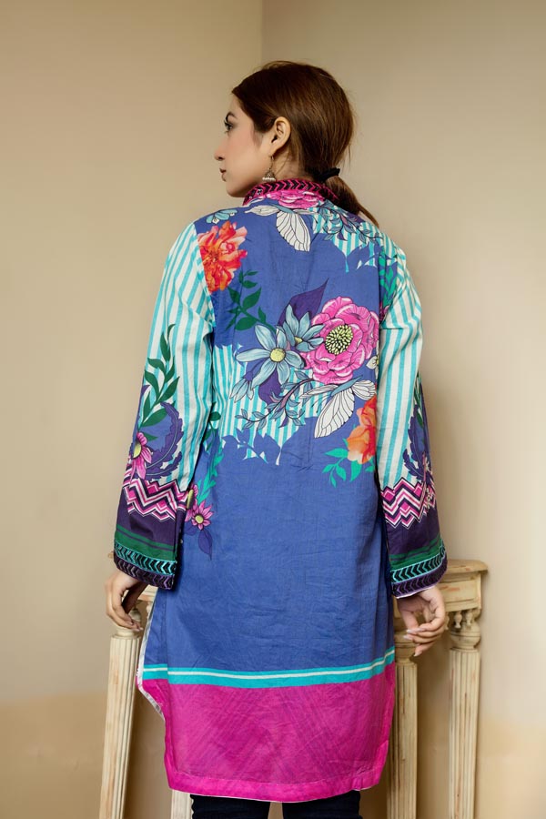 1 Piece – Embroidered Lawn