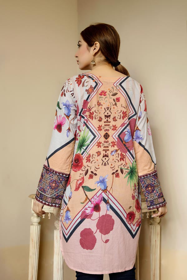 1 Piece – Embroidered Lawn
