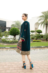Eslem - Embroidered Velvet Un-Stitched (2 Piece)