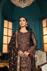 Raven Coal - Luxury Pret 4PC
