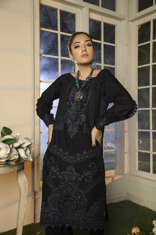 Blue Berry - Stitched Kurti