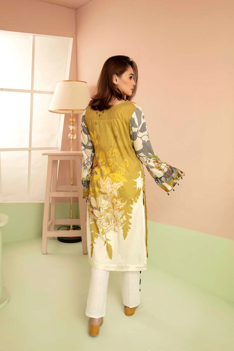 Flowery Quil - Printed Stitch Kurti