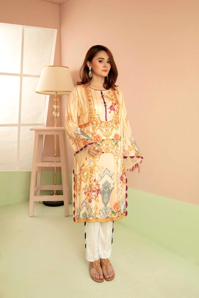 Wisdom - Printed Stitch Kurti