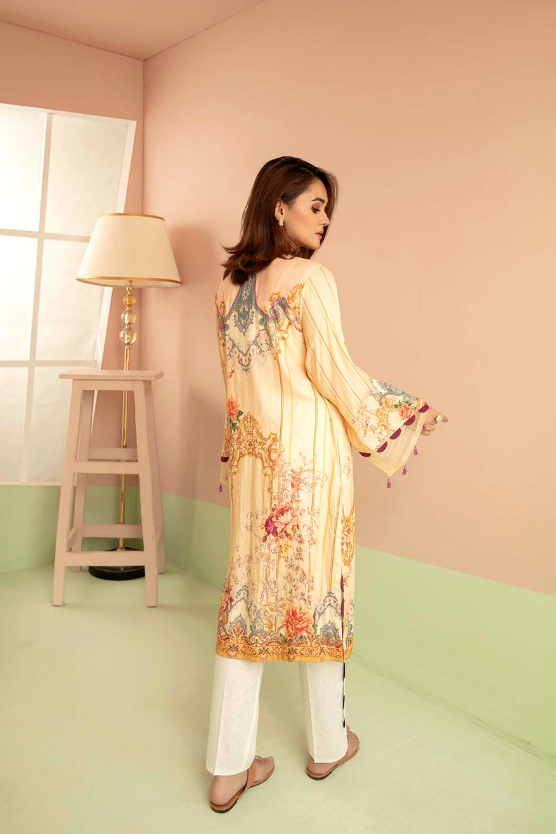 Wisdom - Printed Stitch Kurti