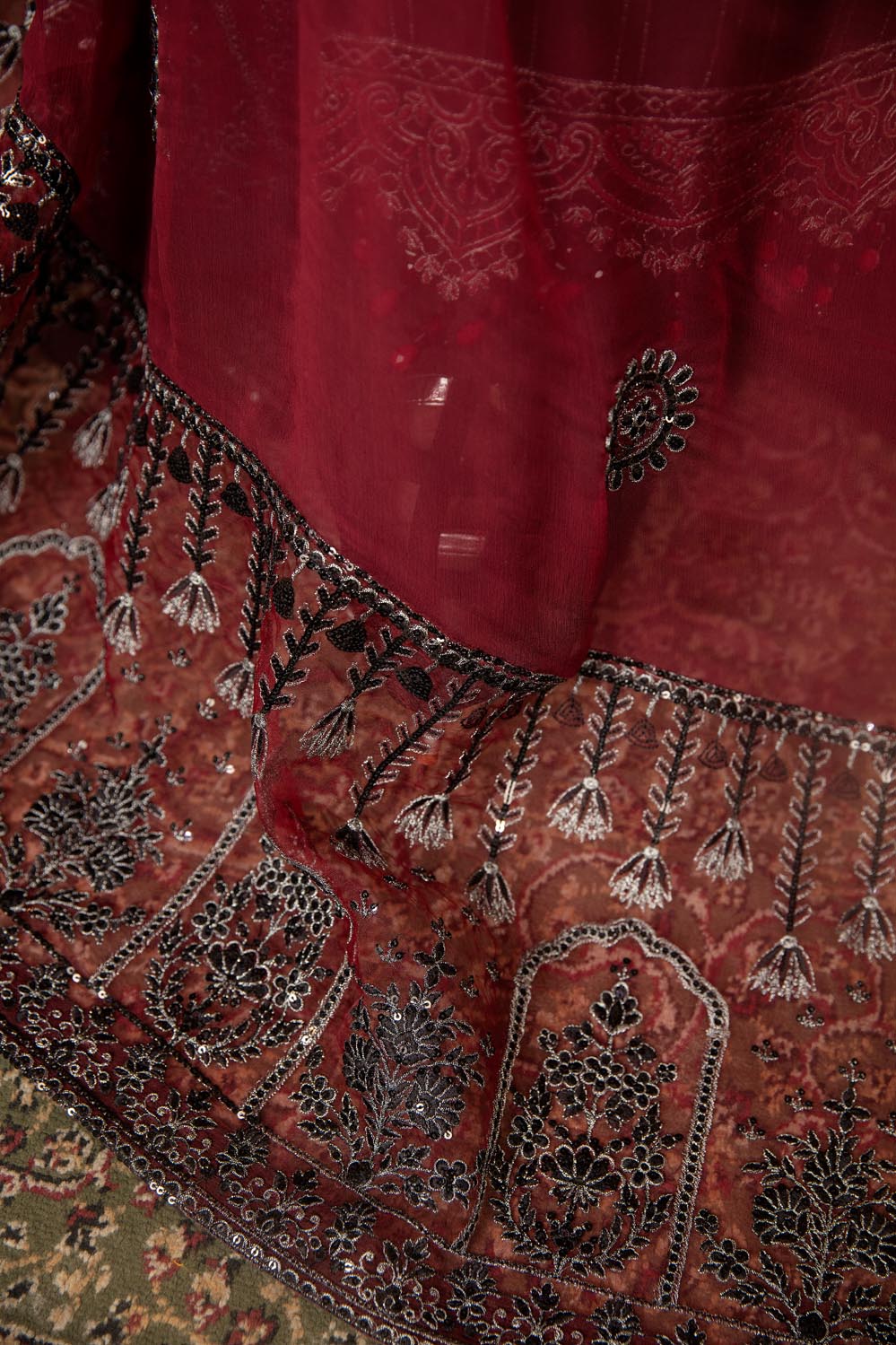 Bazm e Rang - Stitched