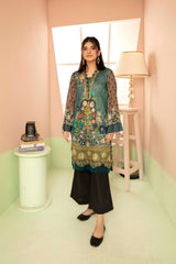 Dark Selder - Printed Stitch Kurti