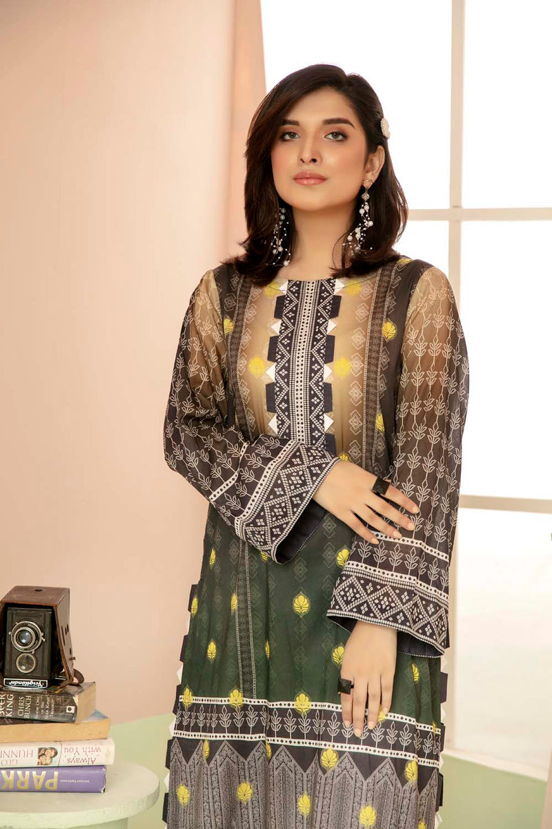 Triffy - Printed Stitch Kurti