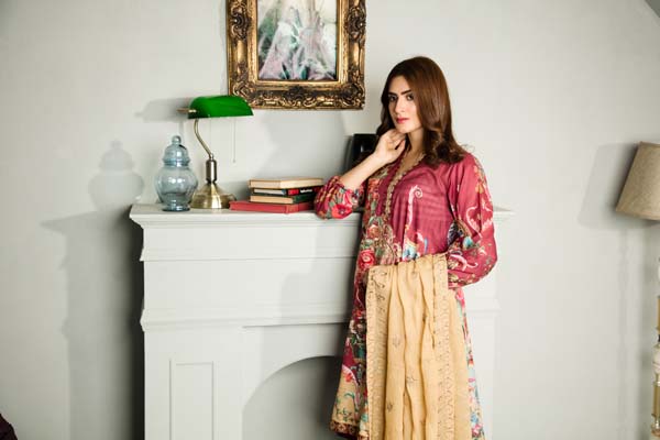 CULLINAN - Digital Printed and Embroidered Lawn