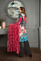 ALYSSUM - Digital Printed and Embroidered Lawn