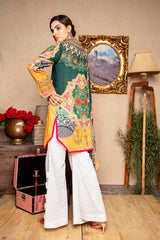 CASABLANCA LAWN STITCHED SHIRT