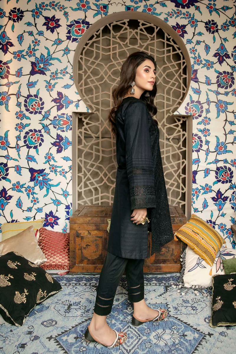 Doniry - Embroidered Chikankari Stitched Kurti