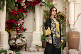 Black Bean - Schiffli Embroidered Lawn (3PC)