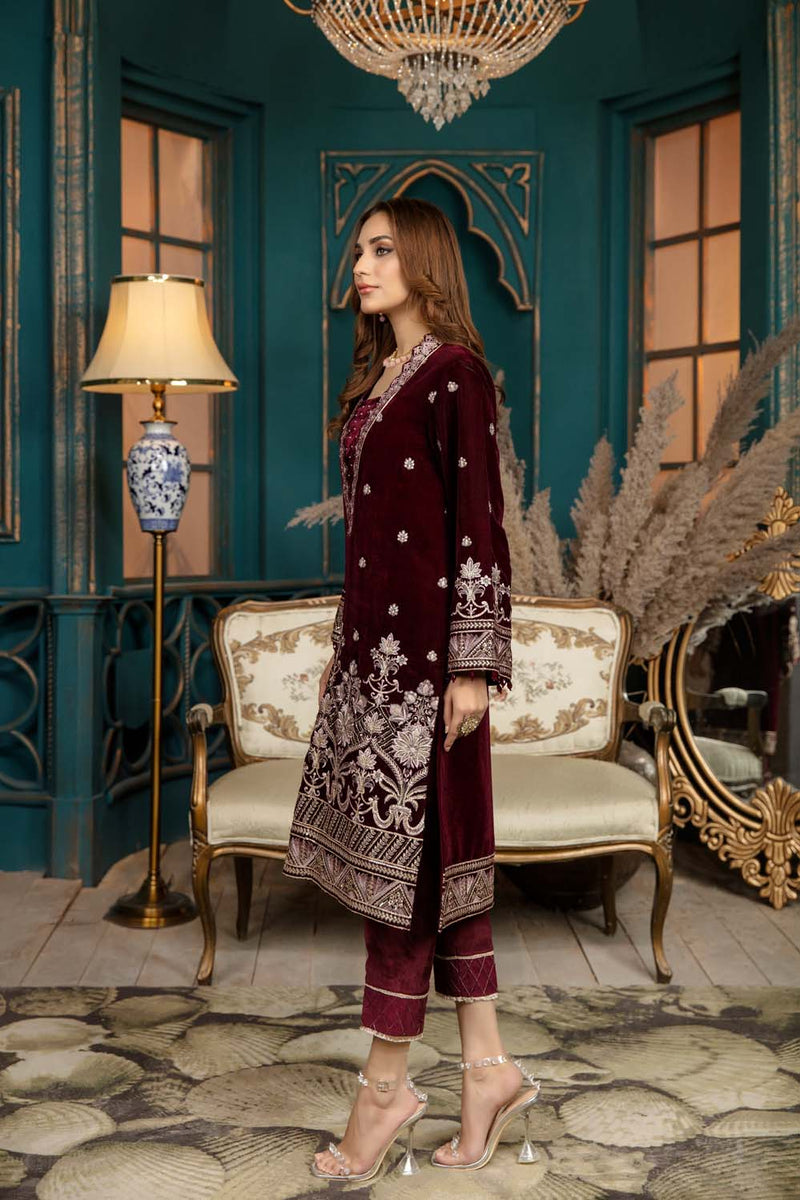 Rubicon - Stitched Embroidered Velvet 2PC