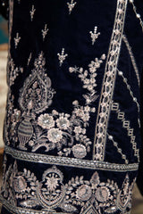 Veronica - Stitched Embroidered Velvet 2PC