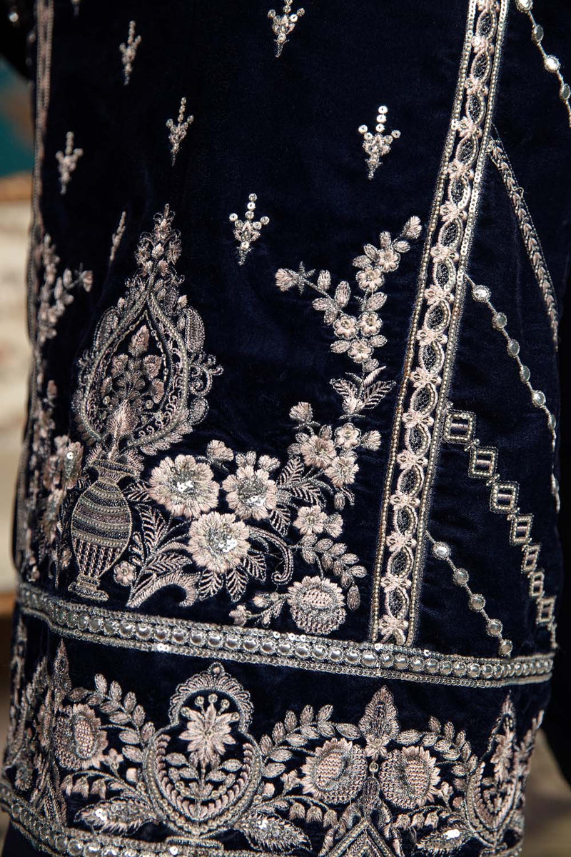 Veronica - Stitched Embroidered Velvet 2PC