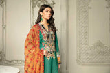Field Glance  - Digital Printed & Embroidered Lawn 3PC