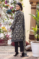 Baltic Sea - Stitched Digital Printed Linen 3PC