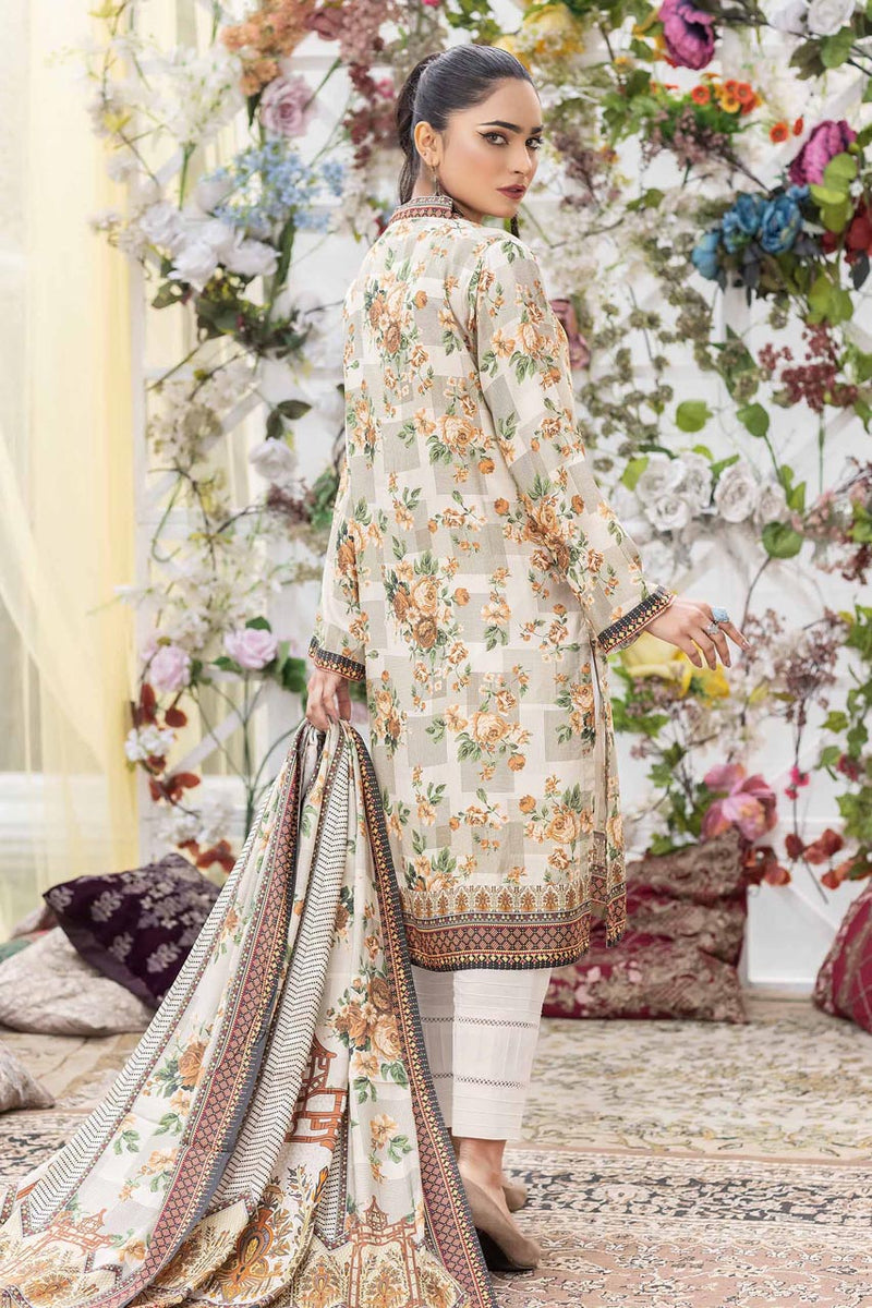 Bronco - Stitched Digital Printed Linen 3PC
