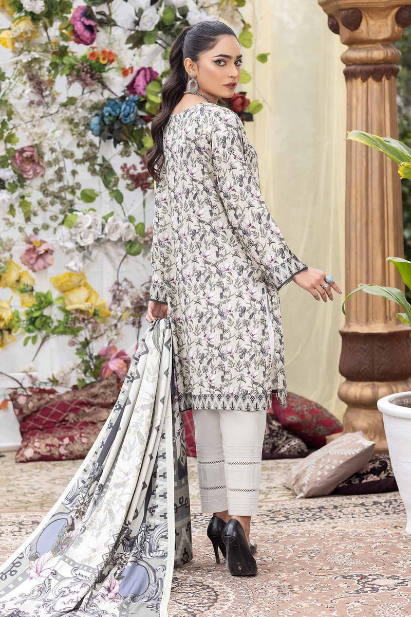 Siquist - Stitched Digital Printed Linen 3PC