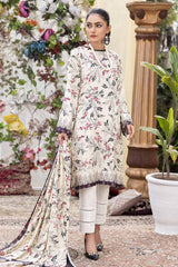 Fosil - Stitched Digital Printed Linen 3PC