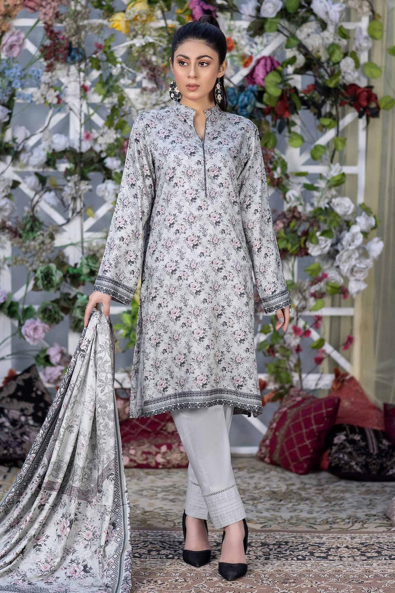 Sizling - Stitched Digital Printed Linen 3PC