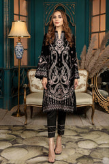 Harvid - Stitched Embroidered Velvet 2PC
