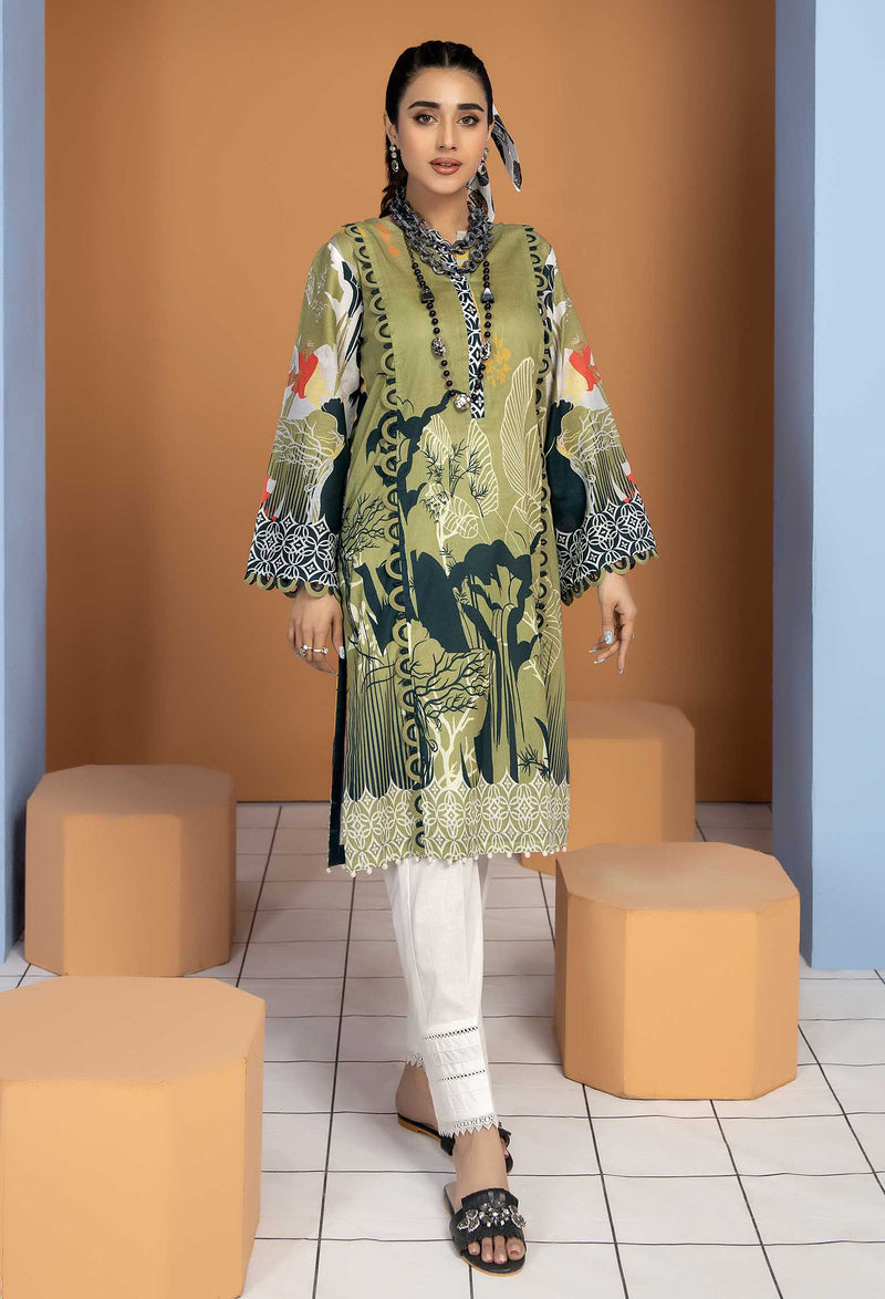 Trolin - Unstitch Lawn Kurti
