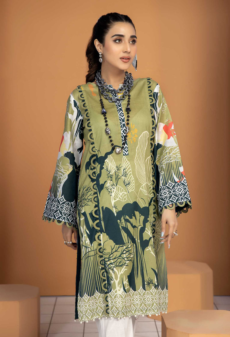 Trolin - Unstitch Lawn Kurti