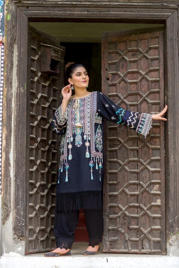 Chalcedony - Embroidered Lawn 2PC Unstitched