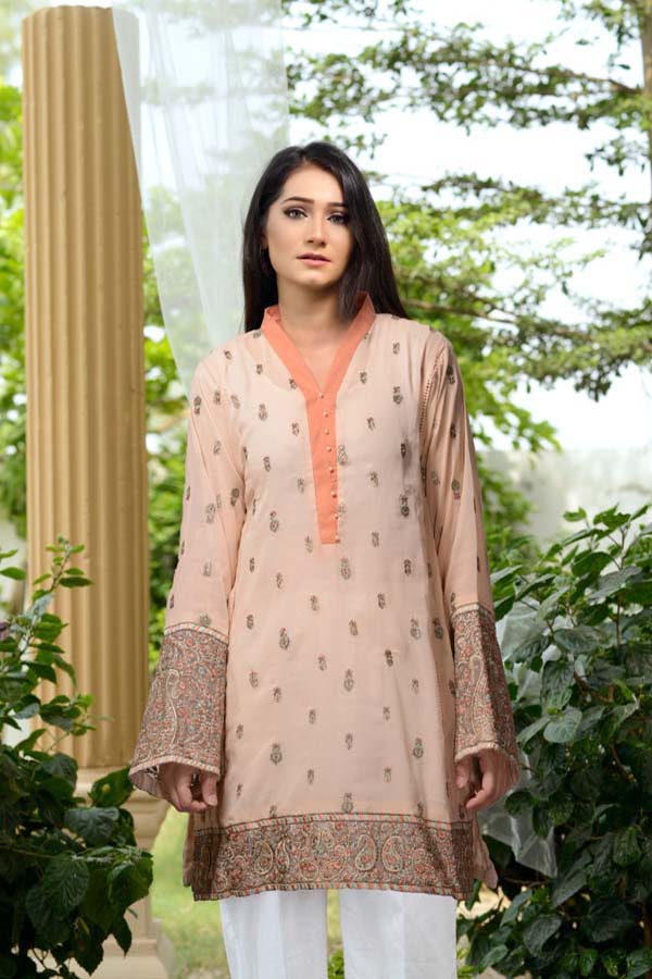 Albescent - Stitched Embroidered Swiss Shirt